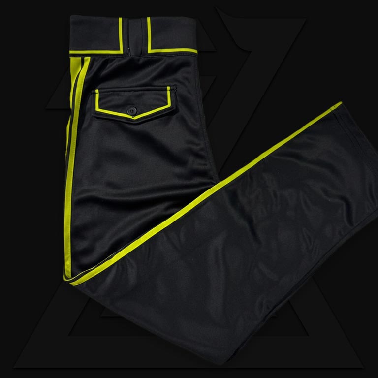 Custom baseball pants manufacturing reference by Zemamy