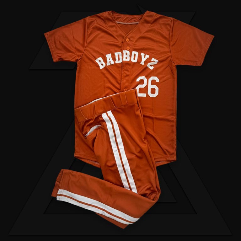 Baseball league uniform sets manufacturing