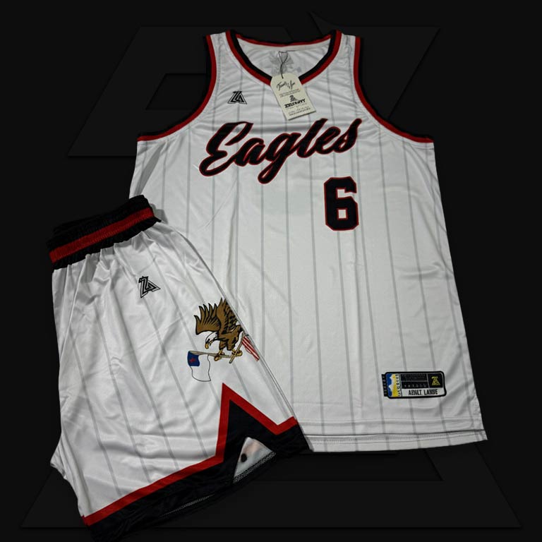 Professional basketball team apparel manufacturing