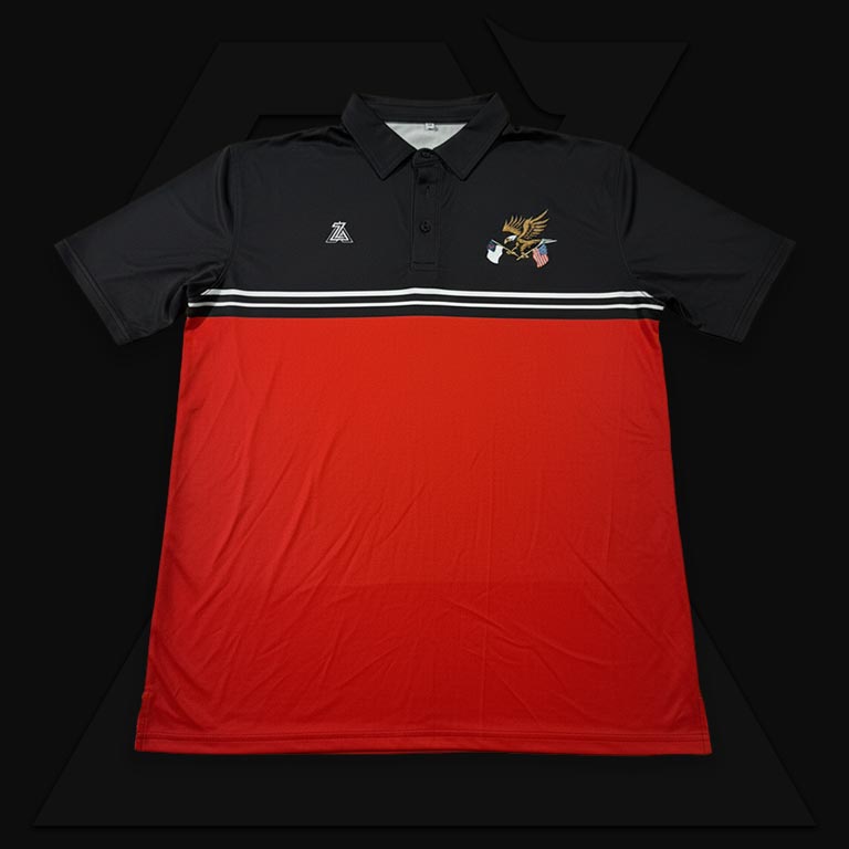 Custom polo shirts manufacturing showcase