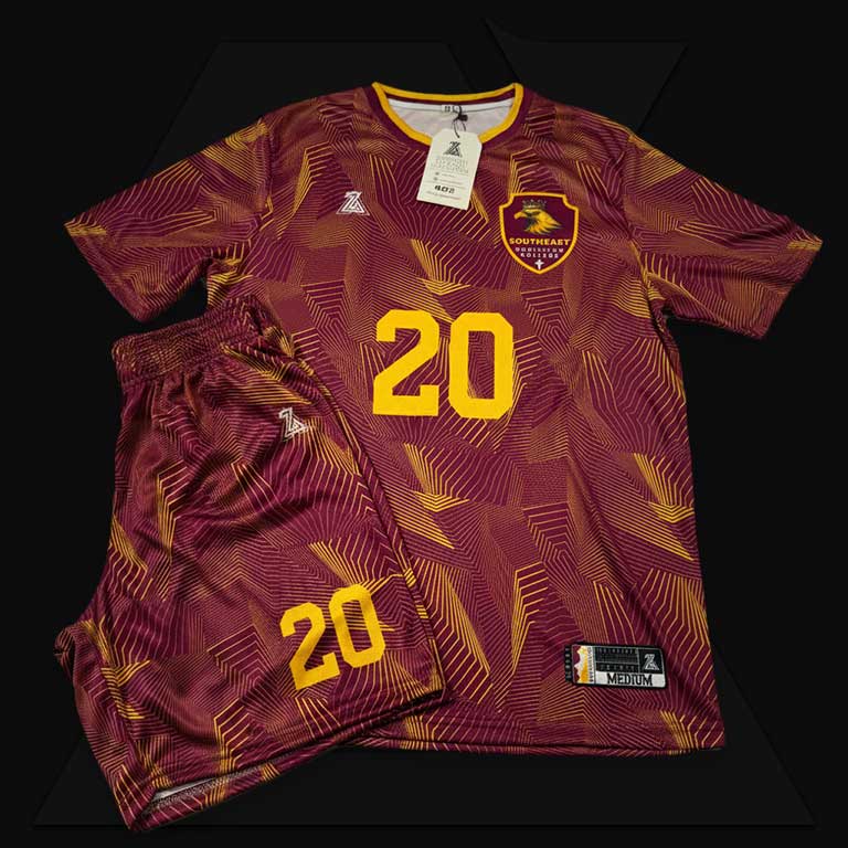 Soccer match kits custom manufacturing