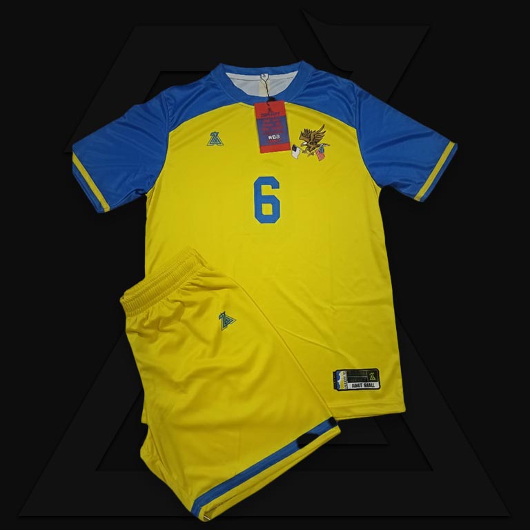 Custom soccer team kits manufacturing by Zemamy