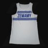 Men training tank top manufacturing showcase